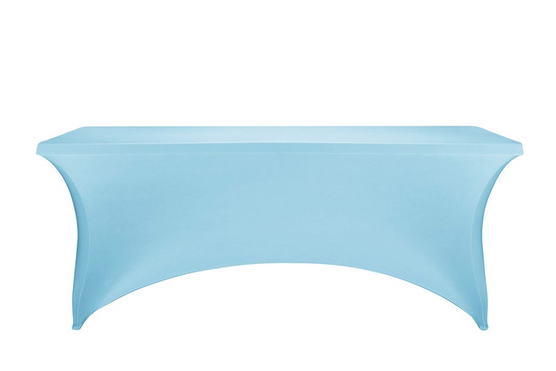 LZY Spandex Fitted Stretch Table Cover for 6 ft or 4ft or 8ft Folding Table, Rectangular Cocktail Tablecloth, Perfect for Party or Banquet - Image 2
